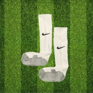 Nike white kids soccer socks